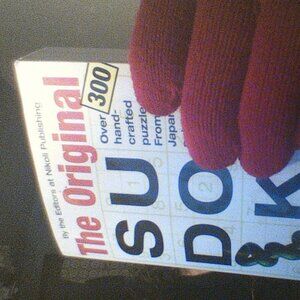 Orig Su Do Ku by Edit Nikoli 300 Hand-crafted Puzzles/emp+Workman Pub NY'05 book